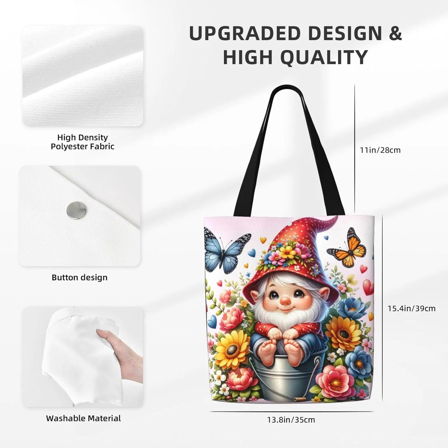 Leaves Window Scenery Canvas Shoulder Bag Reusable Tote Bag Soft Lightweight Cloth Bags For Women Girls Lady Casual