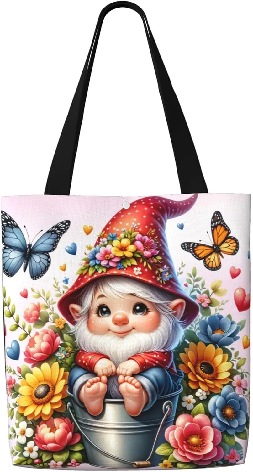 Leaves Window Scenery Canvas Shoulder Bag Reusable Tote Bag Soft Lightweight Cloth Bags For Women Girls Lady Casual
