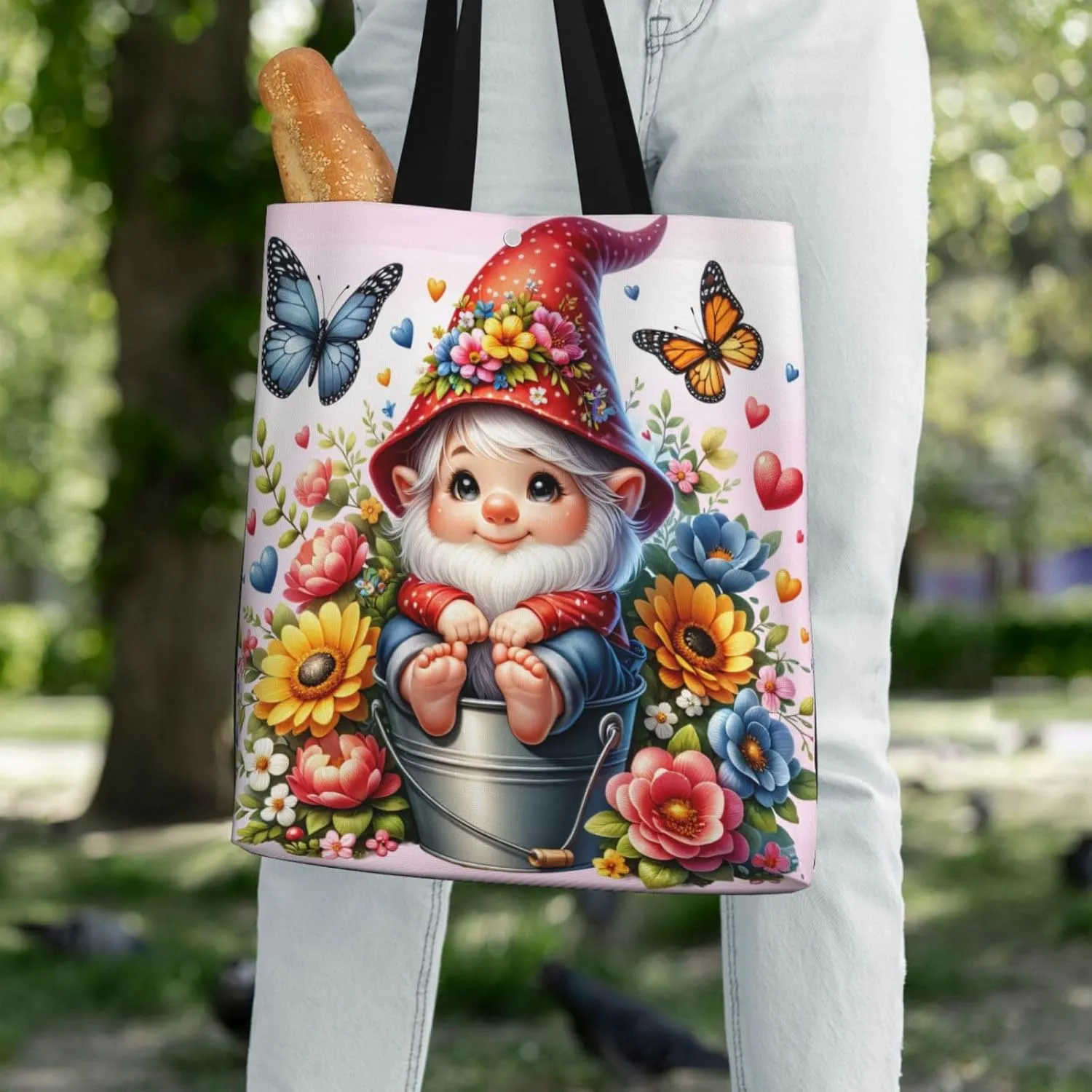 Leaves Window Scenery Canvas Shoulder Bag Reusable Tote Bag Soft Lightweight Cloth Bags For Women Girls Lady Casual