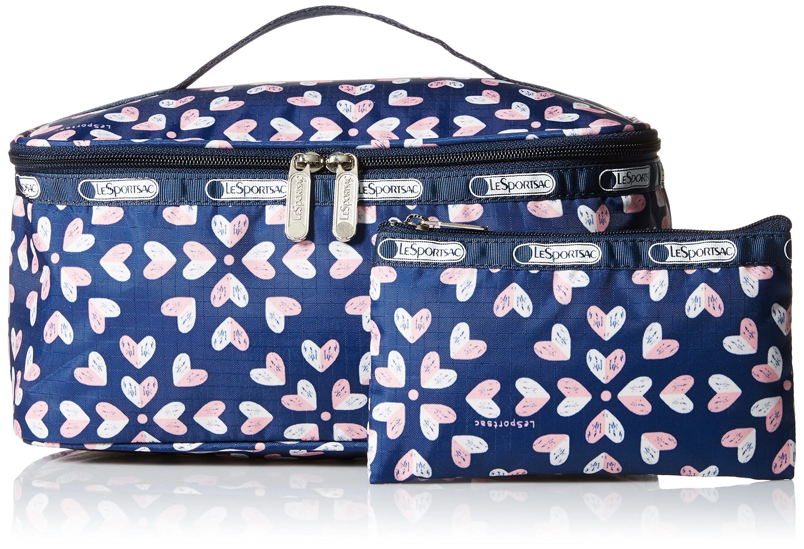 LeSportsac Large Rectangular Train Case Cosmetic Bag