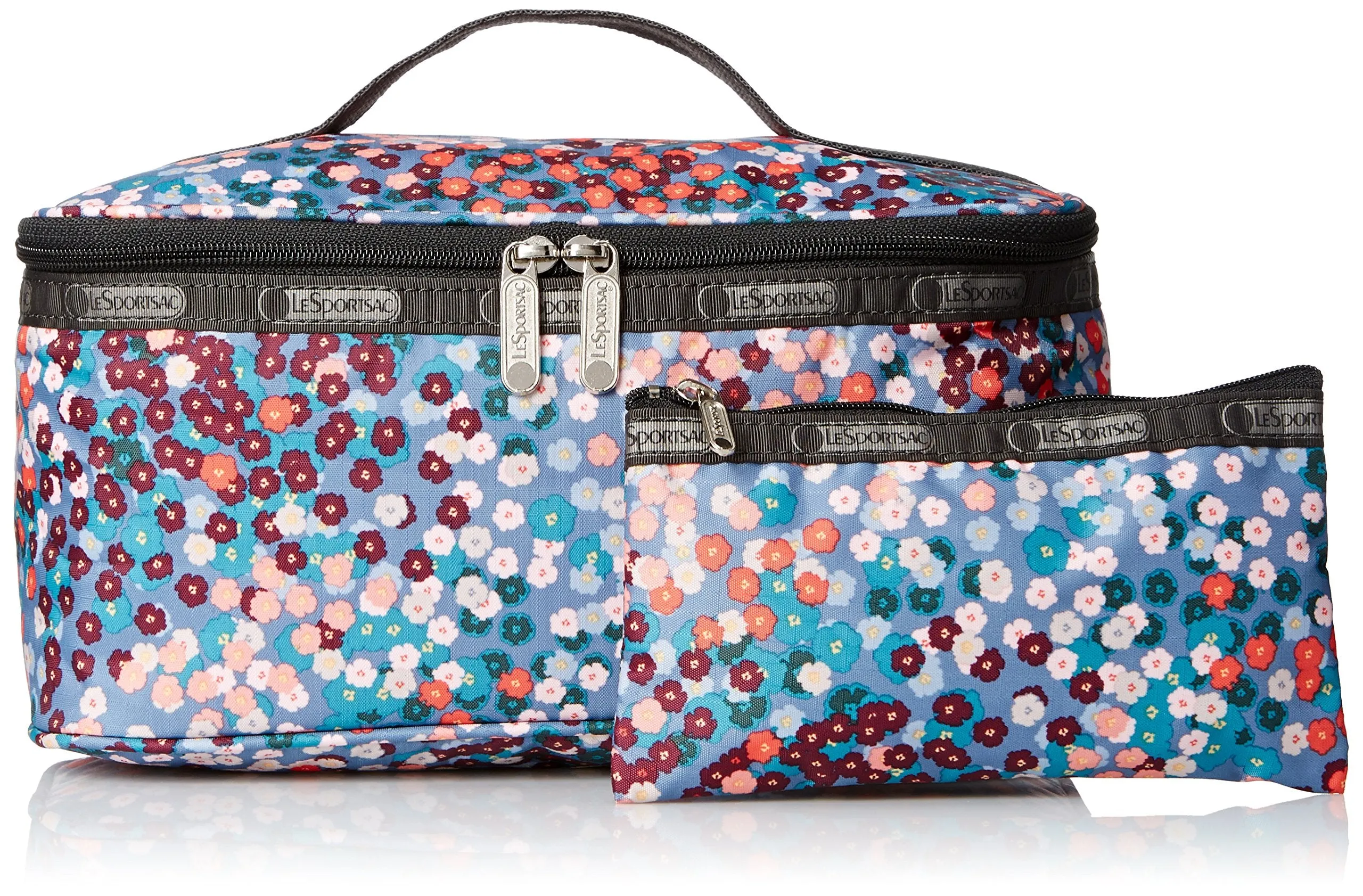 LeSportsac Large Rectangular Train Case Cosmetic Bag