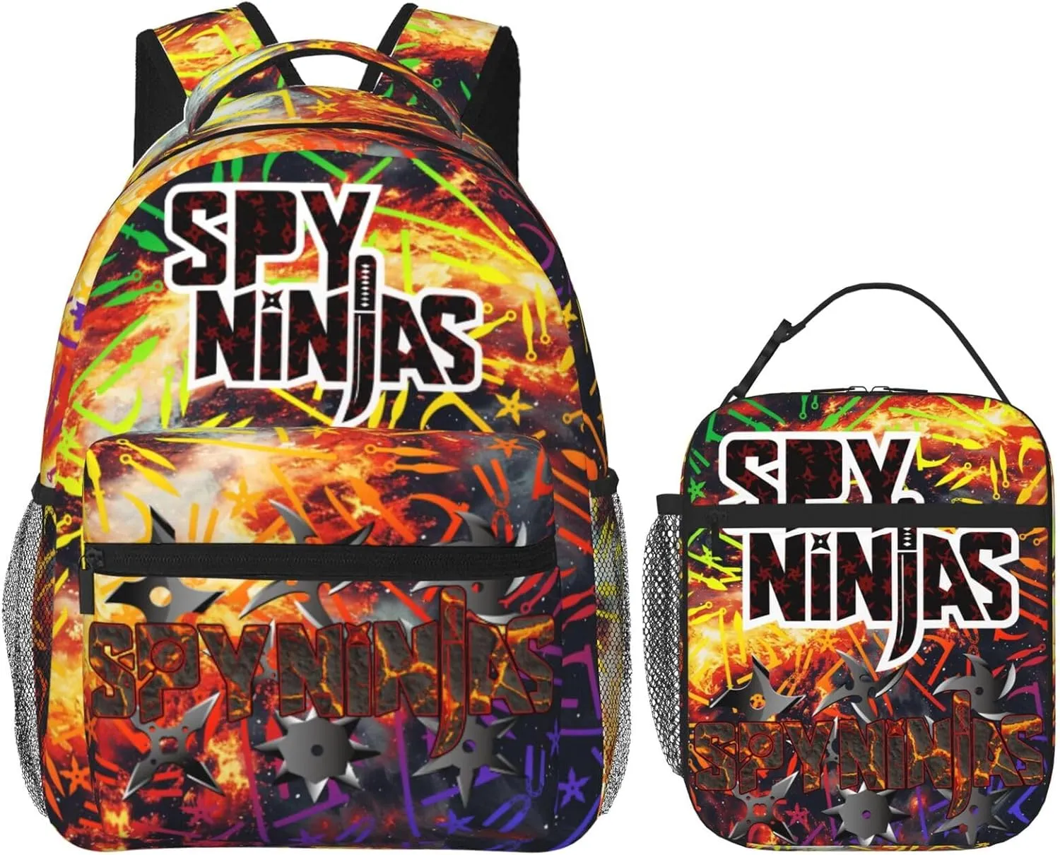 Lightweight Classic Large Capacity Backpack Multifunctional 2 Piece Set Daypack For Adult