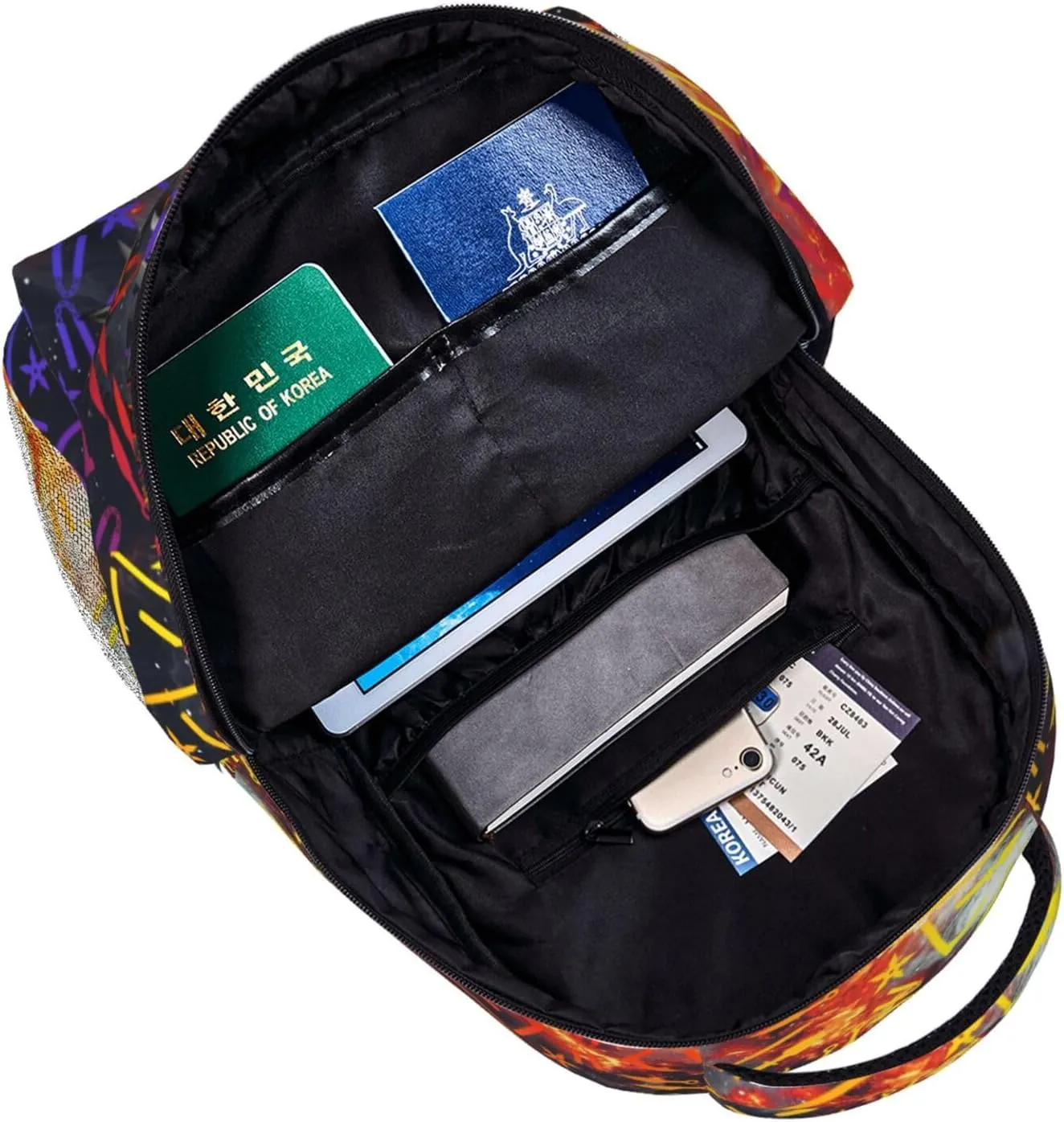 Lightweight Classic Large Capacity Backpack Multifunctional 2 Piece Set Daypack For Adult