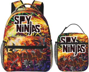 Lightweight Classic Large Capacity Backpack Multifunctional 2 Piece Set Daypack For Adult