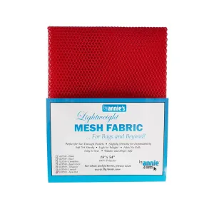 Lightweight Mesh Fabric Atom Red