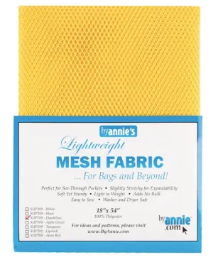 Lightweight Mesh Fabric - Dandelion