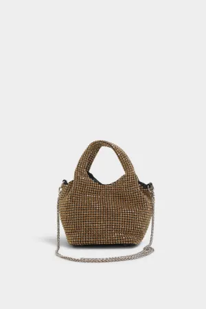 Lior golden bucket bag