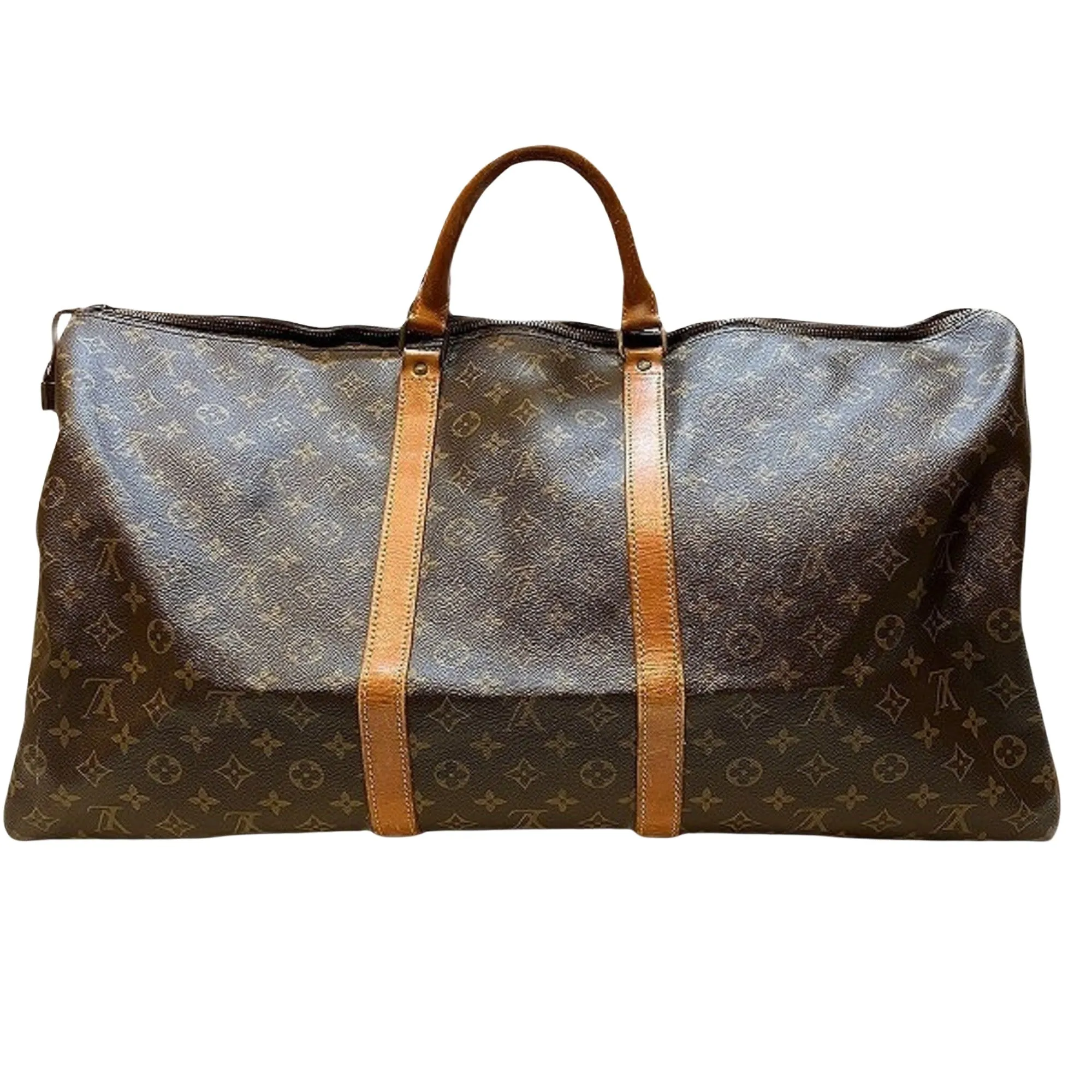 Louis Vuitton Keepall 60  Canvas Travel Bag ()