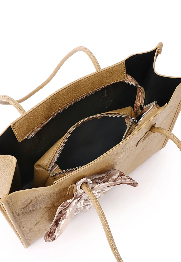 Maria 2 in 1 Large Tote Bag (Khaki)