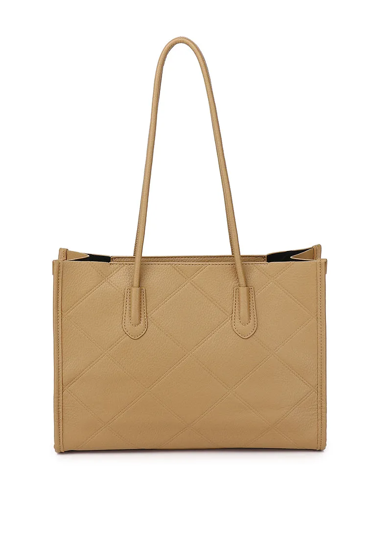 Maria 2 in 1 Large Tote Bag (Khaki)