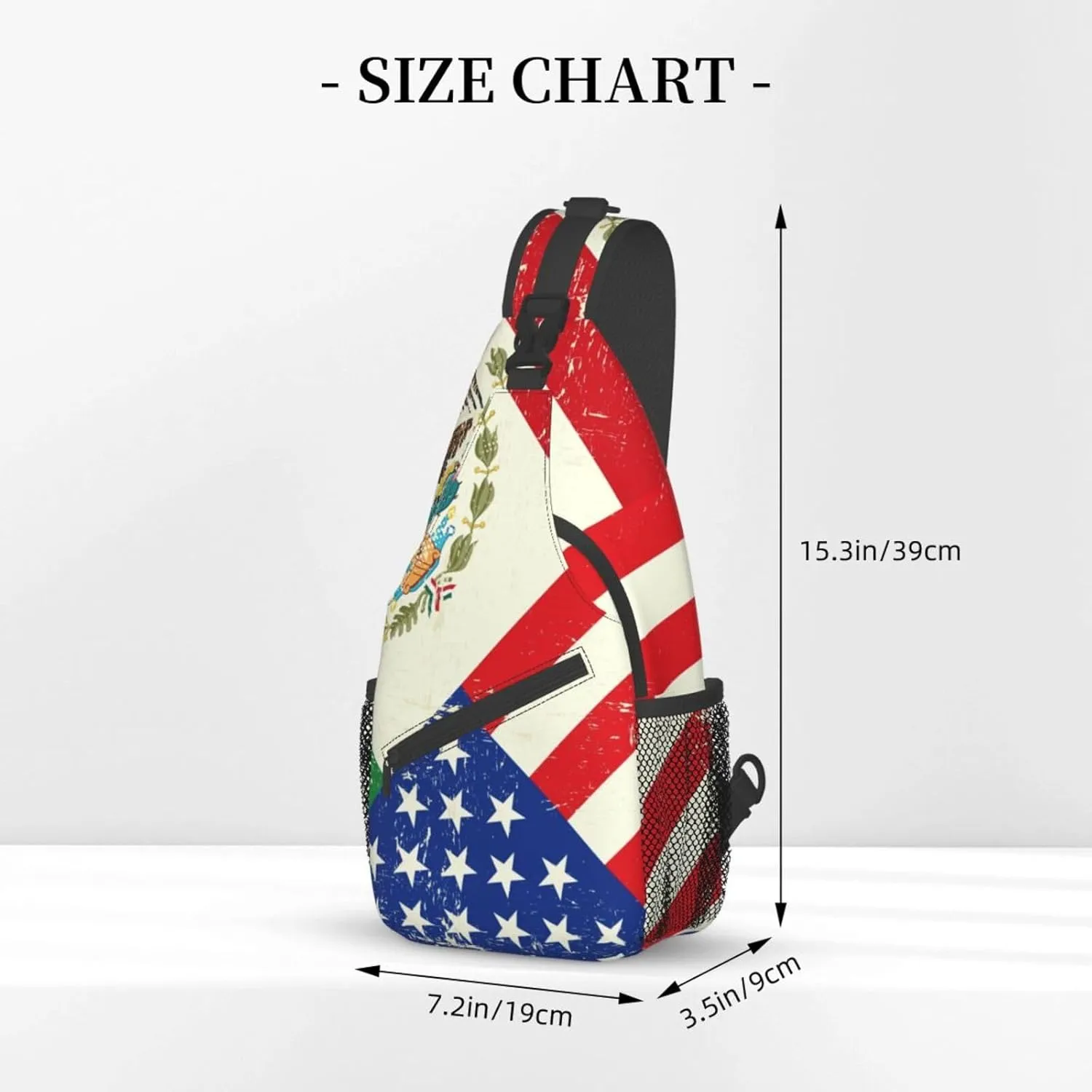Math Formula Print Crossbody Sling Backpack For Women Men,Sling Bag Travel Hiking Chest Bag Daypack