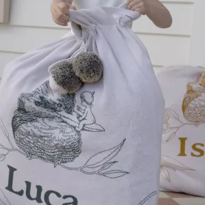 May Gibbs Kookaburra Santa Sack - Dark Forest