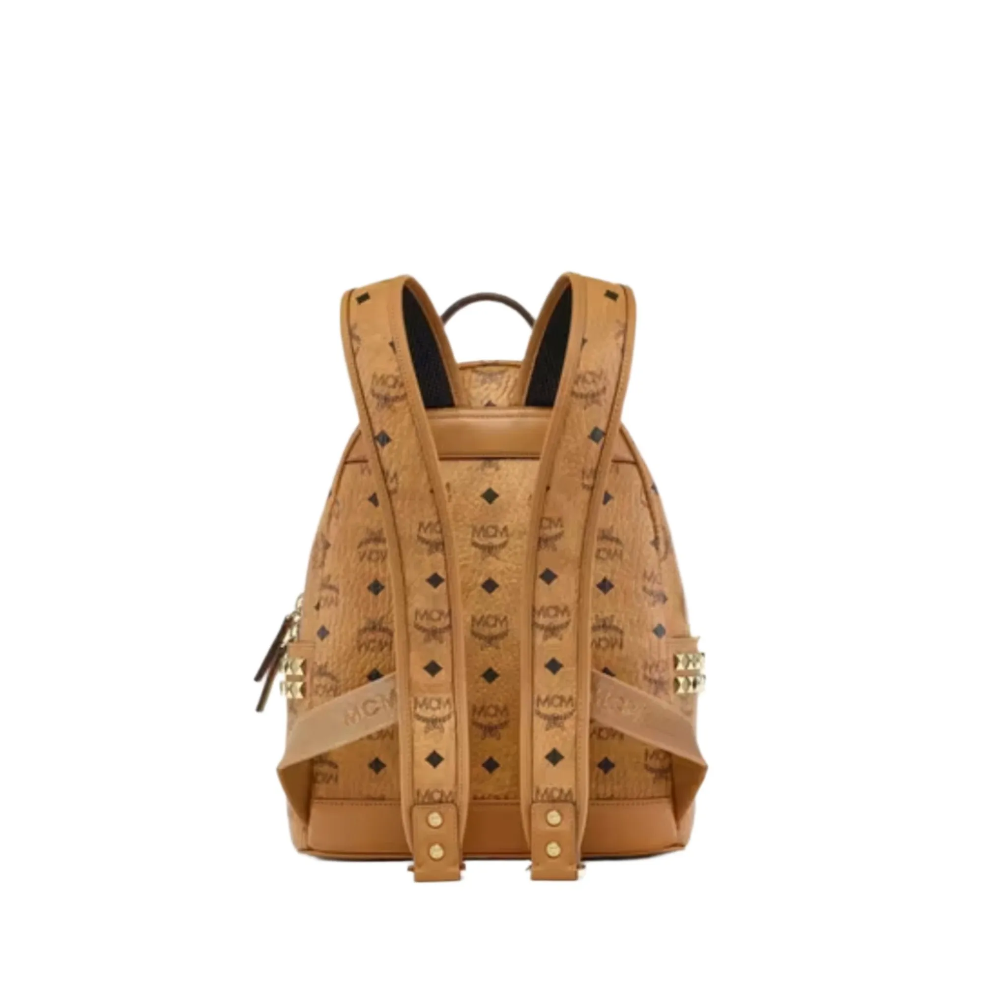MCM Stark Side Studs Backpack in Visetos