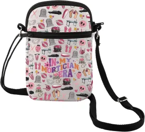 MEIKIUP Mortician Gift In My Mortician Era Makeup Bag Last Responder Undertaker Gift Funeral Director Toiletry Bags (Mortician CB)