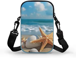 Messenger Bags for Women Portable Crossbody Purses with Double Pockets Cute Phone Purse