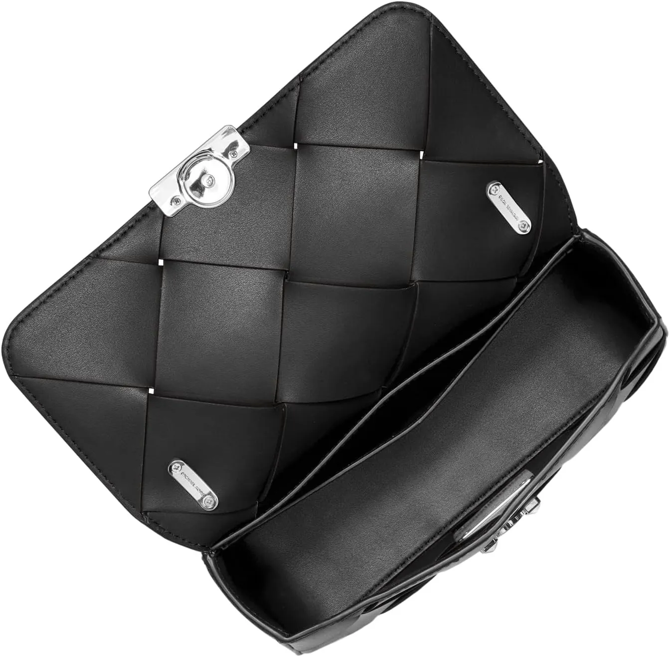 Michael Kors Tribeca Small Woven Convertible Chain Shoulder Bag