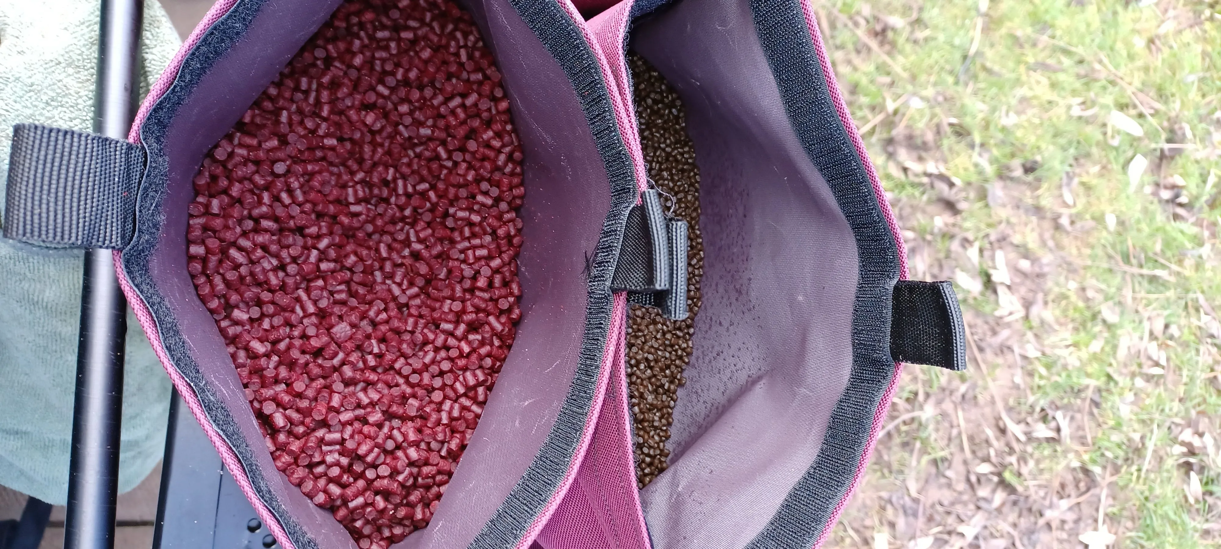 Midwater Pellet Tote Bag.  Hard Pellet Bag.