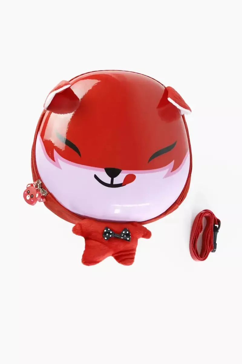 Mini Lightweight Kindergarten Cartoon Backpack For Kids - Red