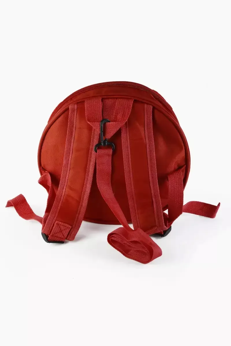 Mini Lightweight Kindergarten Cartoon Backpack For Kids - Red