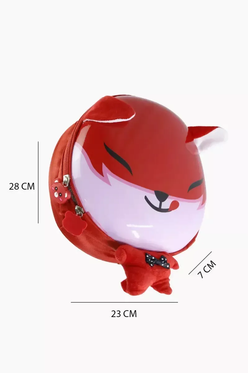 Mini Lightweight Kindergarten Cartoon Backpack For Kids - Red