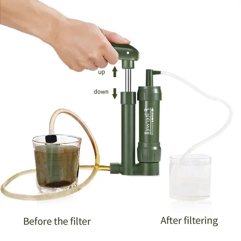 Mini Portable Water Purification Hand Pump