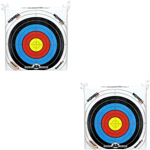 Morrell Lightweight Outdoor Portable Youth Kids Range NASP Field Point Archery Bag Target with 2 Sides and 4 Shooting Spots for 30 Pound Bows