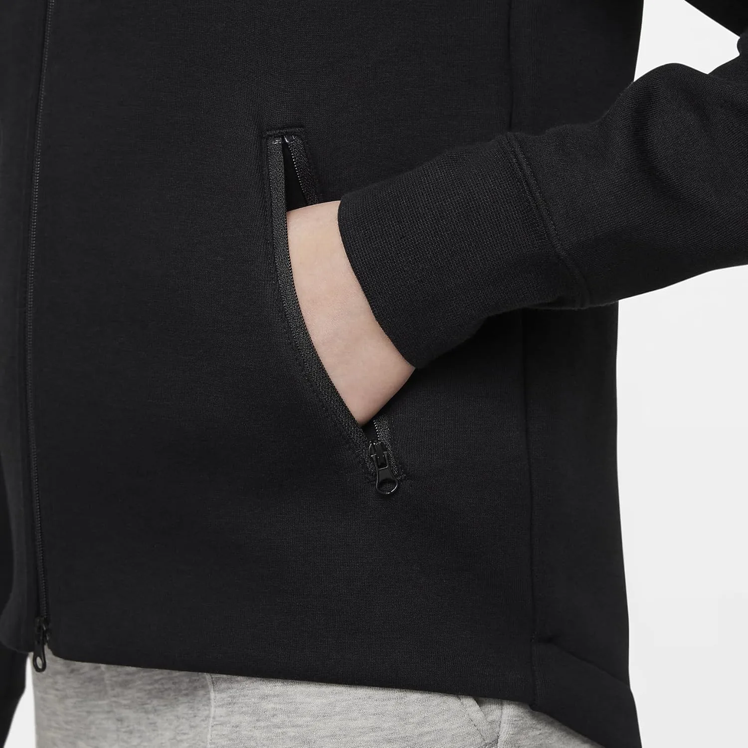 Nike Girl's NSW Tech Fleece Full Zip Hoodie (Little Kids/Big Kids)