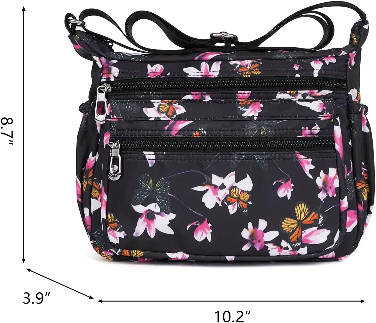 NOTAG Shoulder Bags for Women Nylon Crossbody Bags Waterproof Lightweight Messenger Purses and Handbags