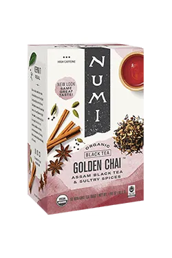 Numi Golden Chai Black Tea 18ct