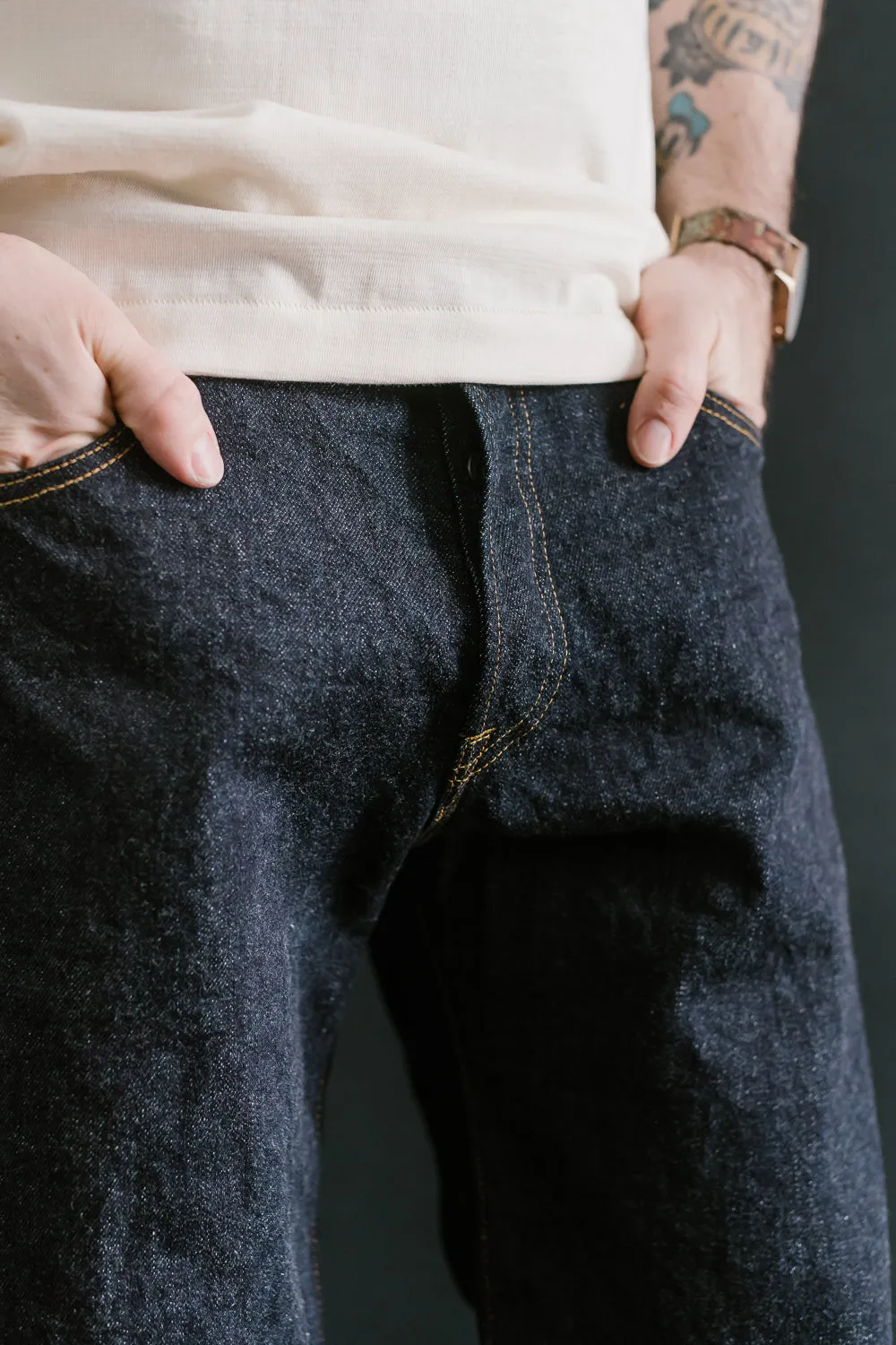 ONI-222 - 15oz "Low Tension" Jeans - Super Wide Straight