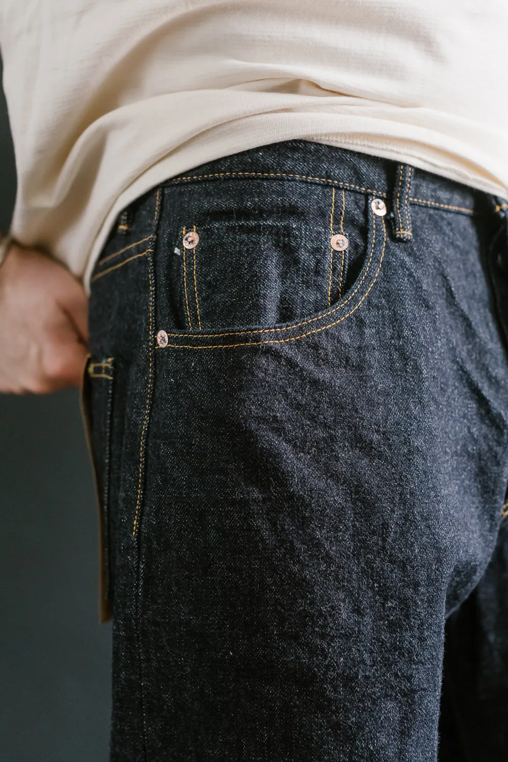 ONI-222 - 15oz "Low Tension" Jeans - Super Wide Straight