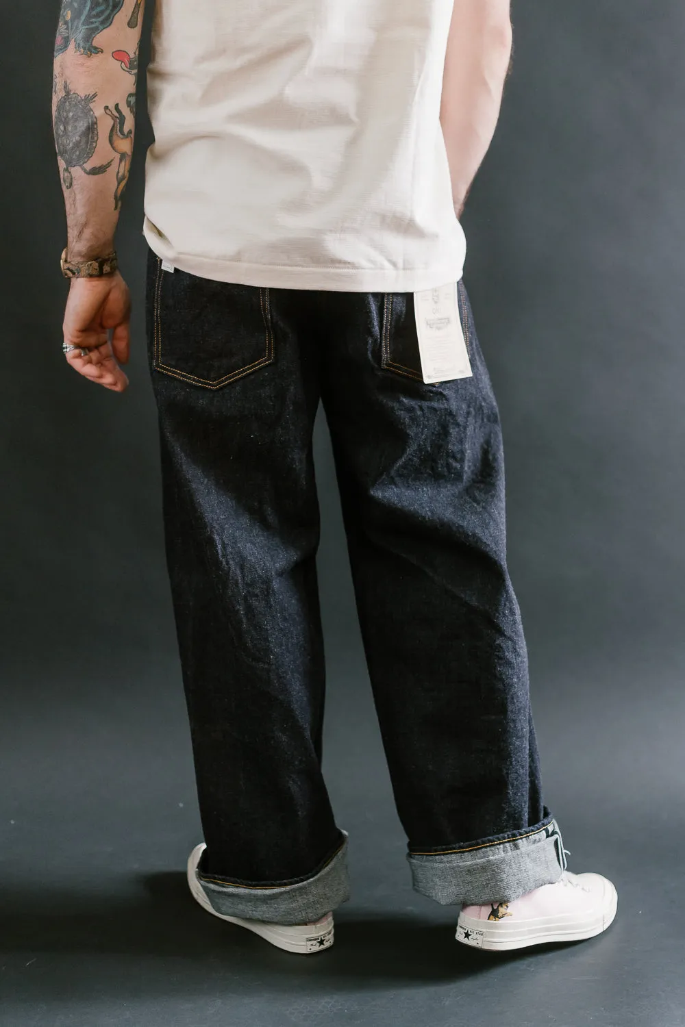 ONI-222 - 15oz "Low Tension" Jeans - Super Wide Straight