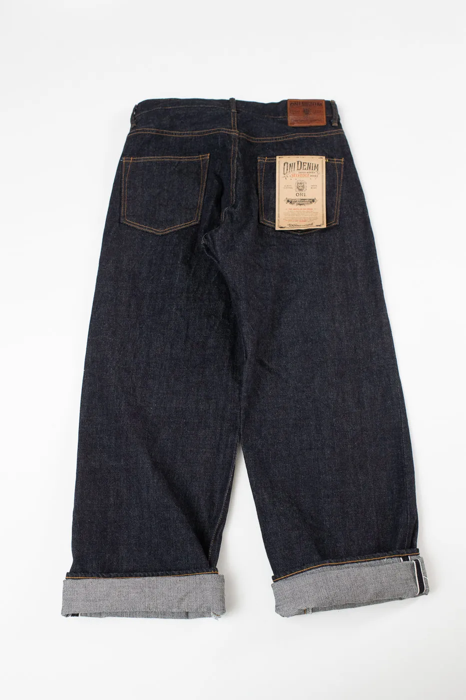 ONI-222 - 15oz "Low Tension" Jeans - Super Wide Straight