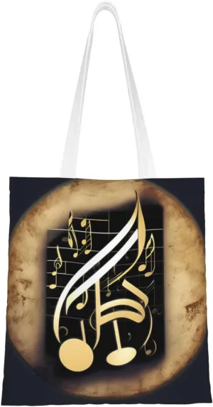 Origami Multicolor Papercraft Cranes Print Large Canvas Beach Travel Reusable Grocery Shopping Tote Bag Portable