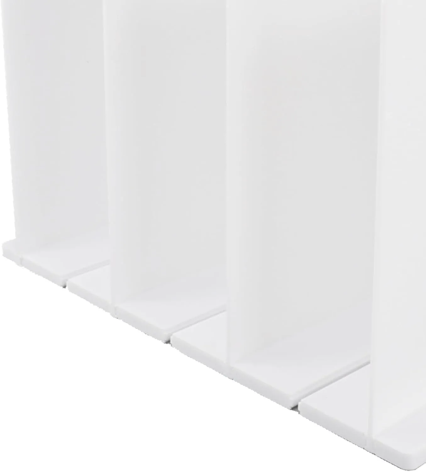 Partial Holder, ABS Material Tidy Classification Multifunctional Modern Simple Design Closet Divider Organizer Savings Saving for Books for Wallets (4 Divider Board)
