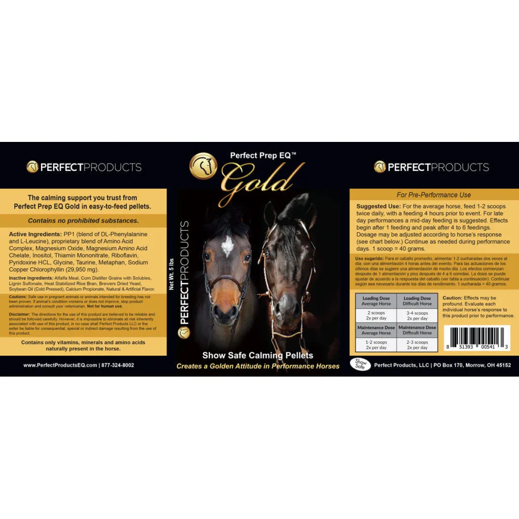 Perfect Prep EQ Gold Pellets