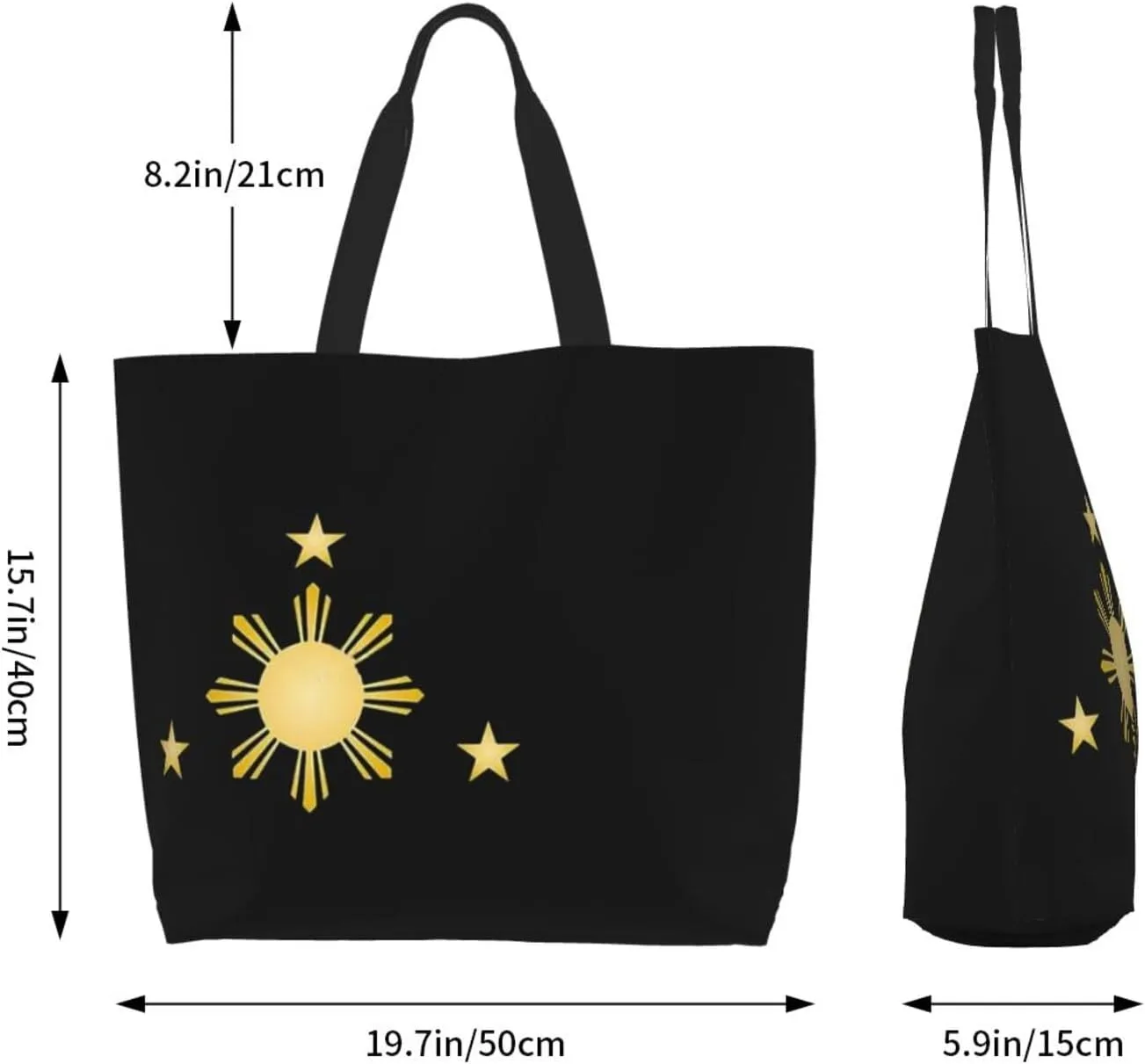 Philippines Grocery Bag Philippines Flag Shopping Bag Filipino Handbag Bags Philippines Tote Bag Flag Bags