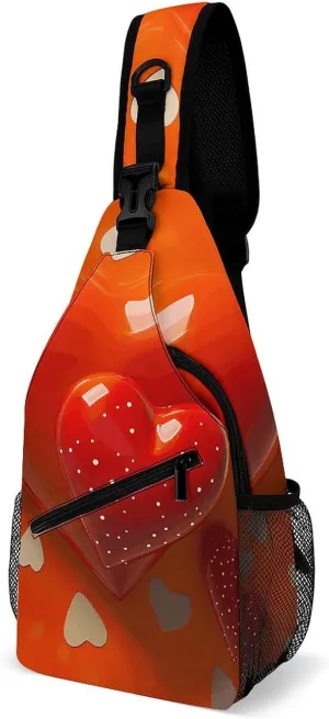Plant Shape Sling Bag Crossbody Bags Cross Body Bag Fanny Packs Chest Bags Sling Purses for Travel