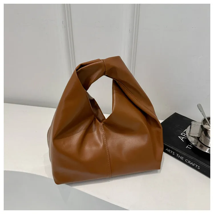 Pleated Cloud Trendy Unique Simple Portable Idle Style Shoulder Bags