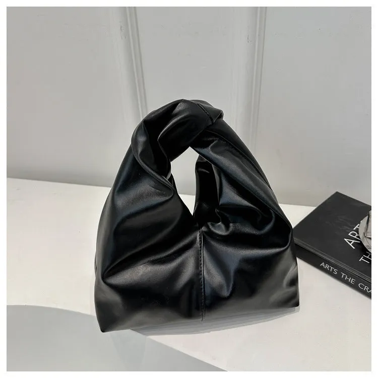 Pleated Cloud Trendy Unique Simple Portable Idle Style Shoulder Bags