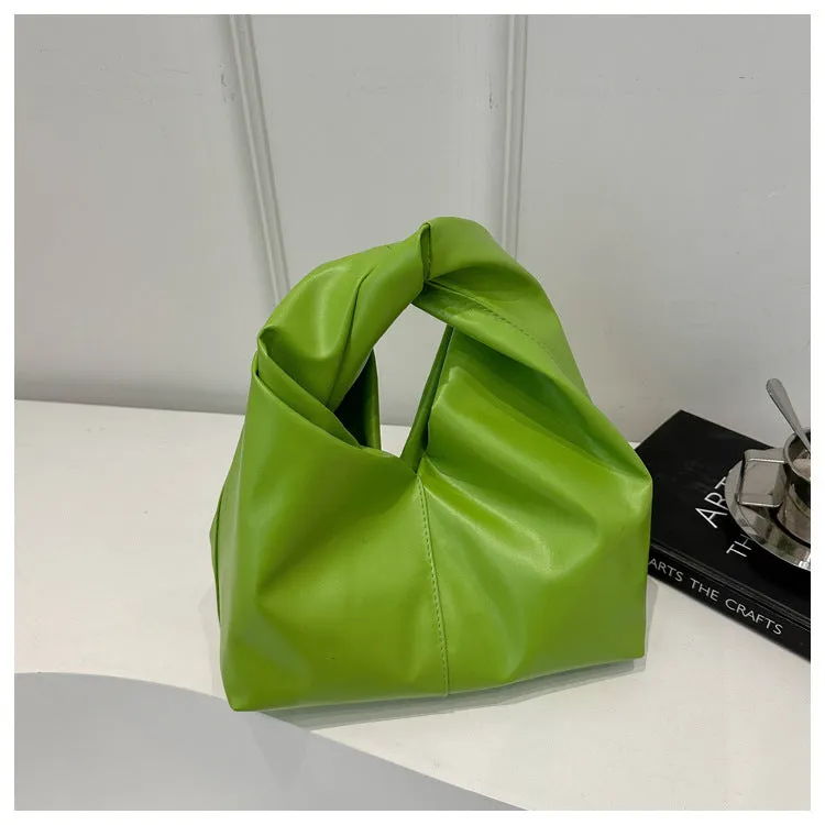 Pleated Cloud Trendy Unique Simple Portable Idle Style Shoulder Bags