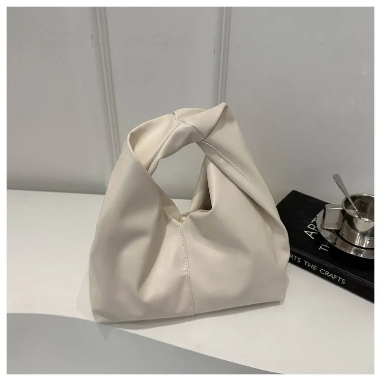 Pleated Cloud Trendy Unique Simple Portable Idle Style Shoulder Bags