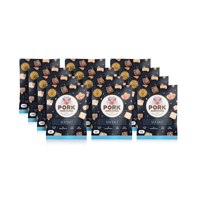 Pork Snack Bundle - 12 x 50g Packs