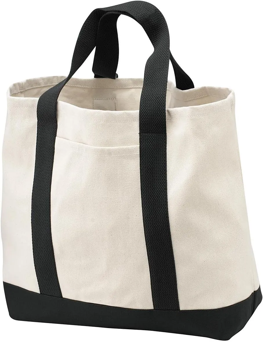 Port Authority - Ideal Twill Two-Tone Shopping Tote