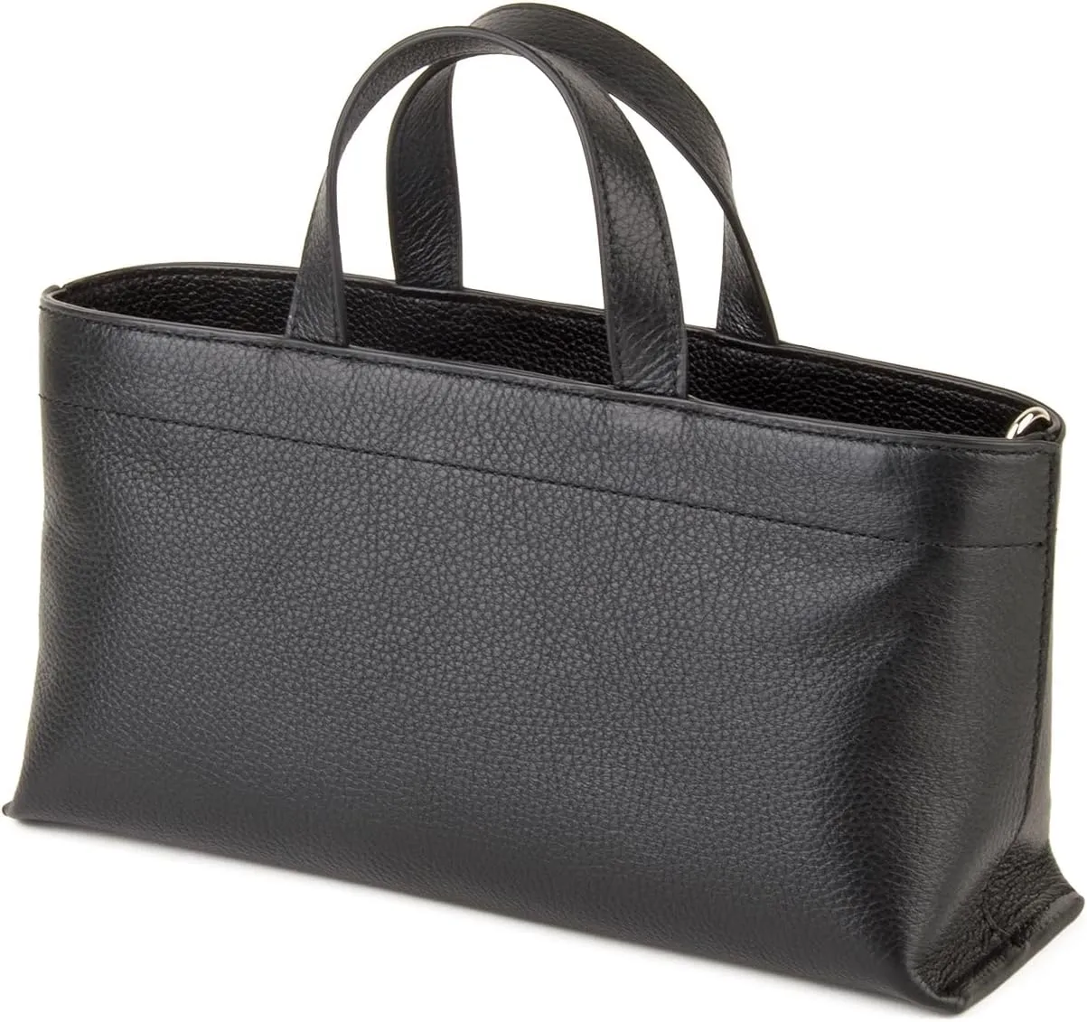 Premium Full Grained Leather Simple Tote Handbag for Women, Shoulder Crossbody Bag with Adustable Shoulder Strap