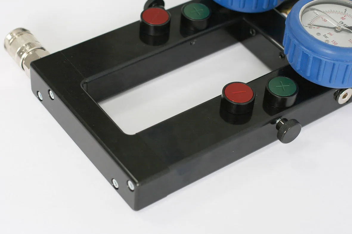 Pronal Push Button Deadman Controller - Double Outlet