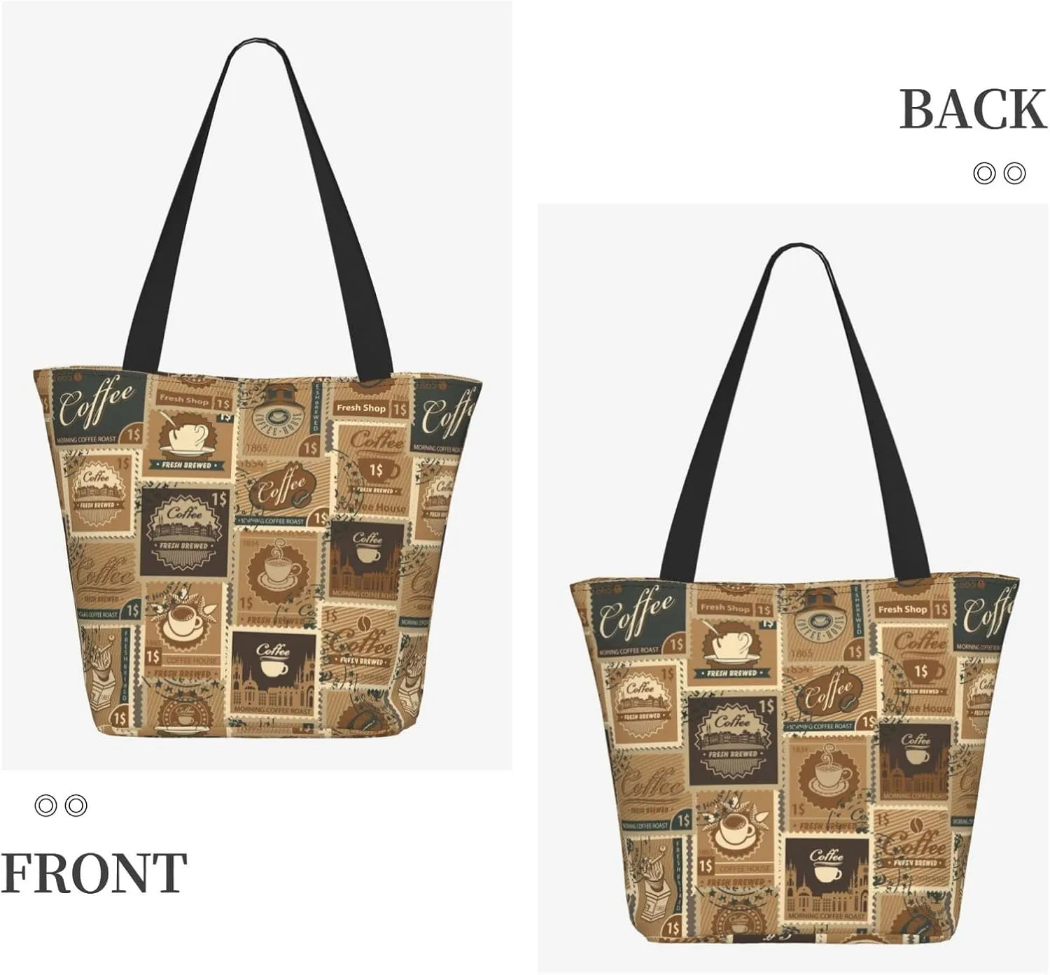 Pure White Snowflake Tote Bag Women Reusable Shopping Bags Shoulder Bag Portable Storage HandBags