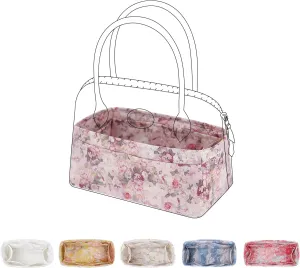 Purse Organizer Insert Fits Bolide 21/25/27/31/35/1923 bags, Lightweight Bag Shaper Liner for Women Luxury Handbag Tote, Soft Inner Bag (BL31, Kaleidoscope)