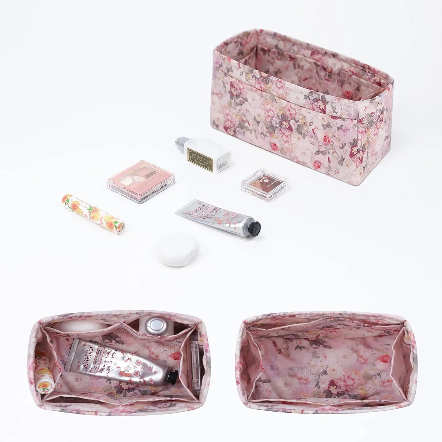 Purse Organizer Insert Fits Bolide 21/25/27/31/35/1923 bags, Lightweight Bag Shaper Liner for Women Luxury Handbag Tote, Soft Inner Bag (BL31, Kaleidoscope)