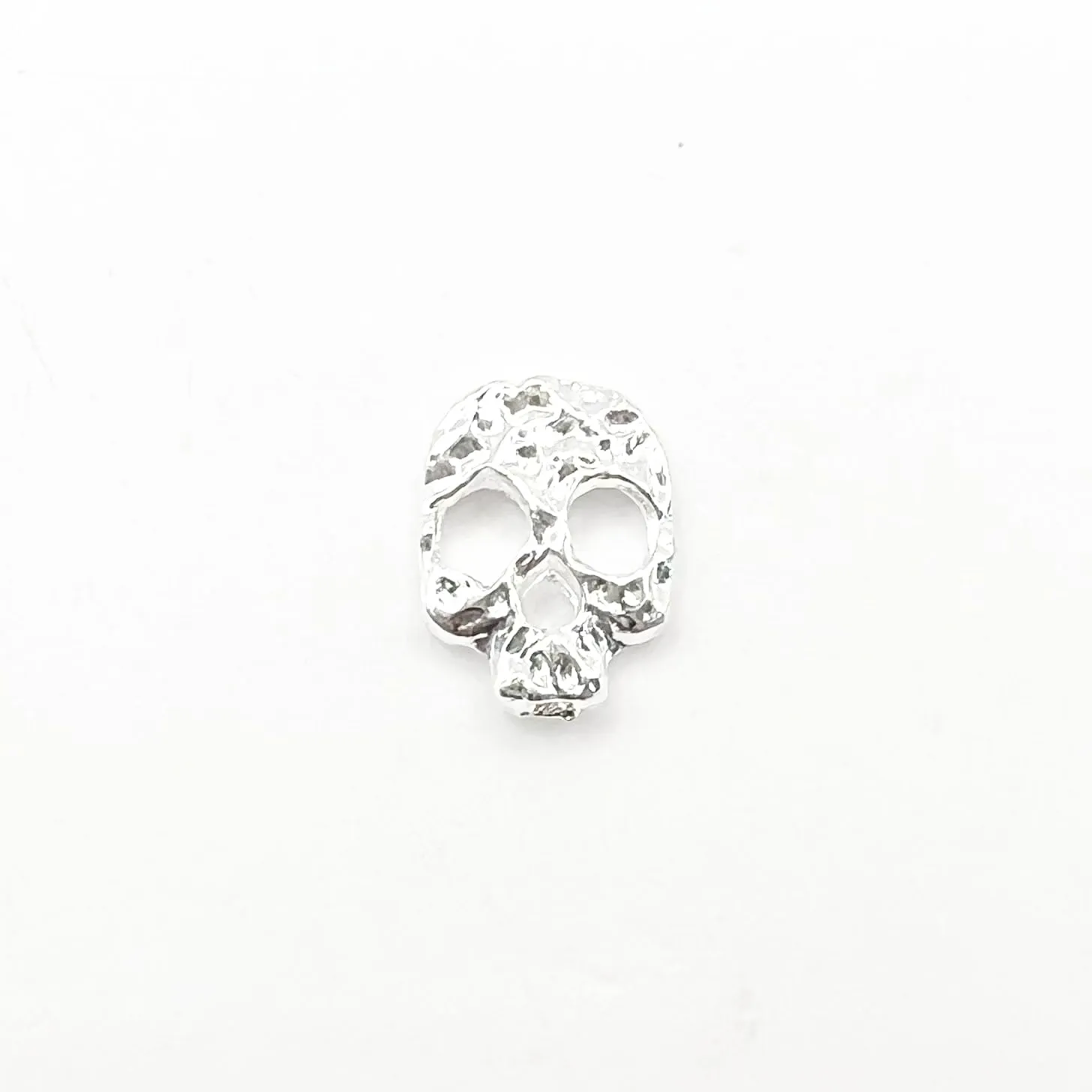 Queen - Nail Charms 10pc - #397 Silver Skulls